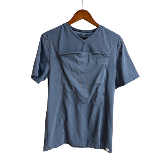 Lalabu Dad Shirt Infant Carrying Men's Shirt - Brook / Blue Gray - L - Picture 2 of 7